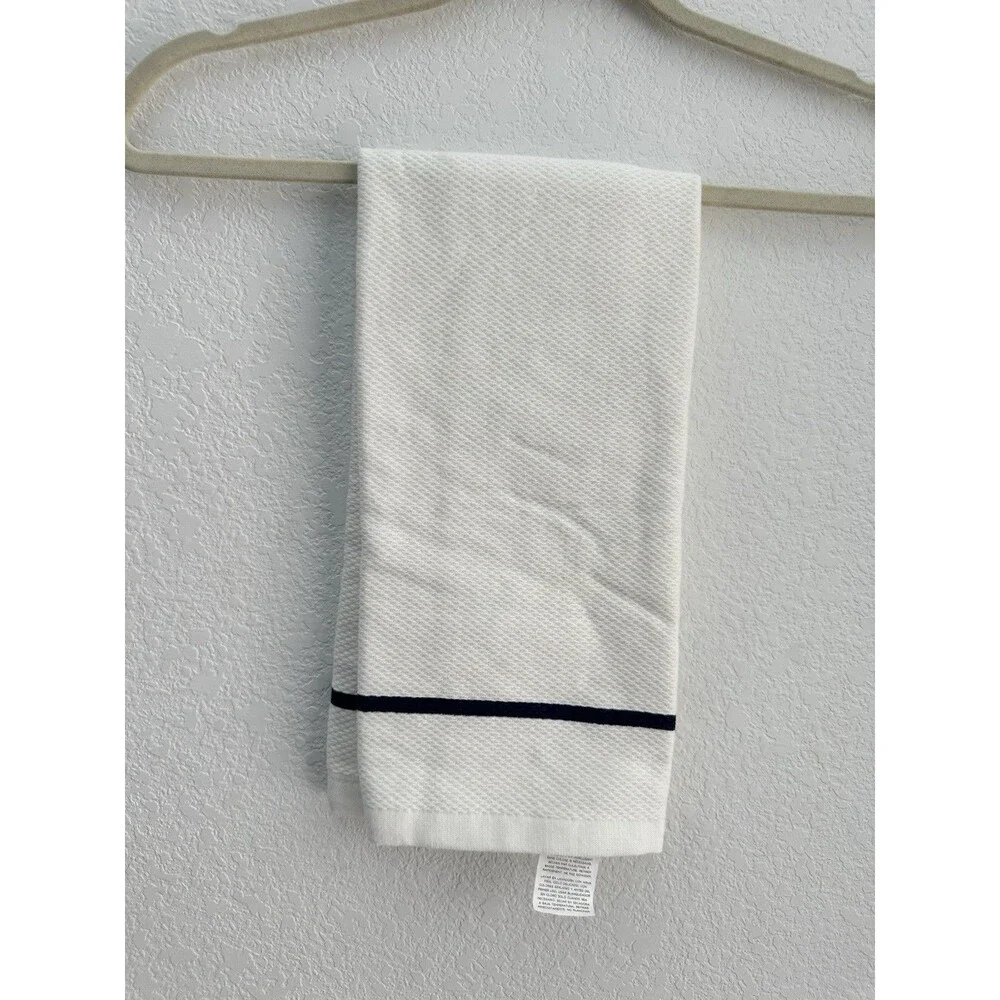Kate Spade New York Cherry Dish Towel With A Cherry On Top Cotton Navy White